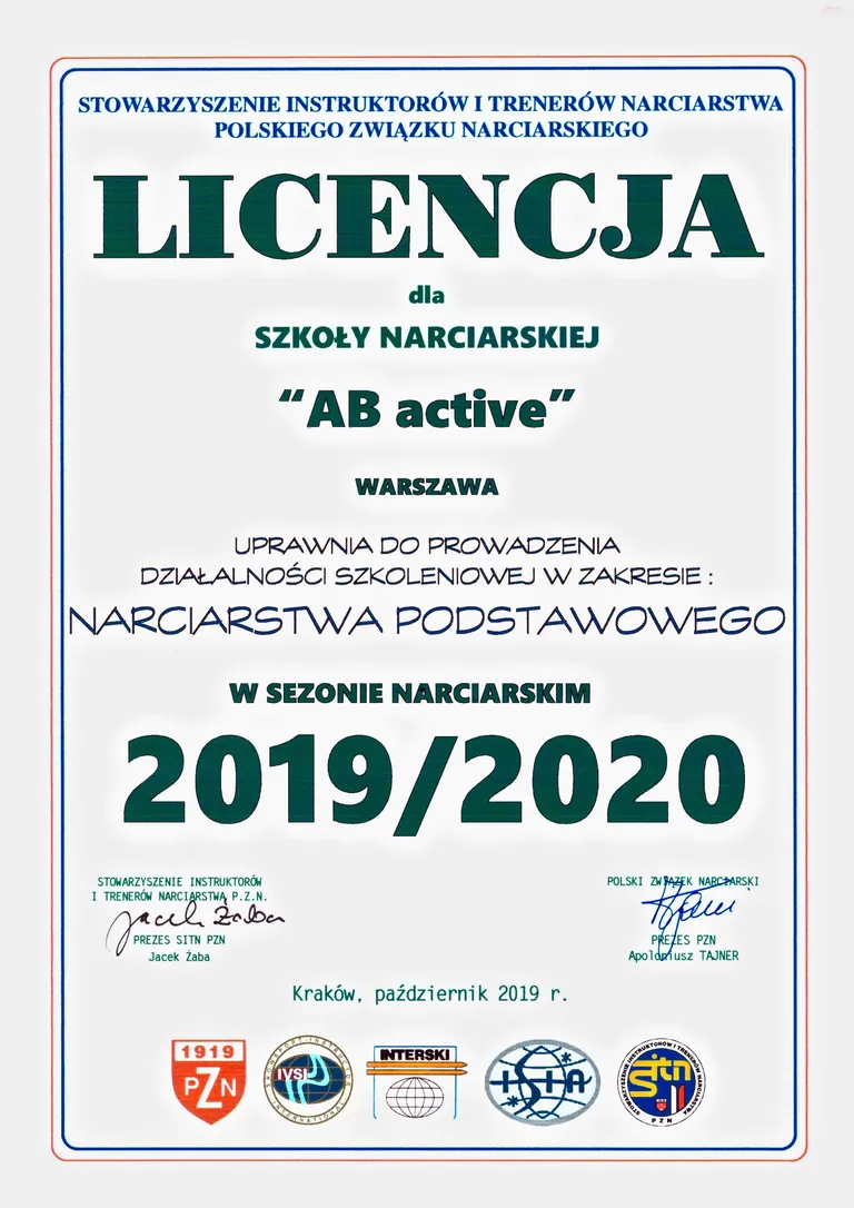 Licencja LSN AB Active 20192020