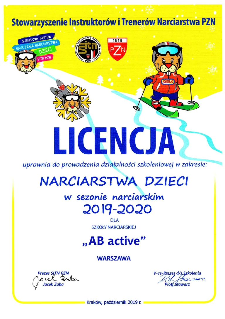 Licencja LSN AB Active Sitnus 20192020